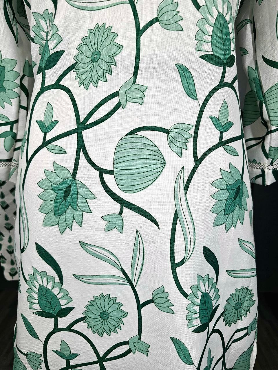 6084463487599364509.jpg VEDIKA Cotton Printed 2-Piece Party Wear Set by KrazyThread - Image 6